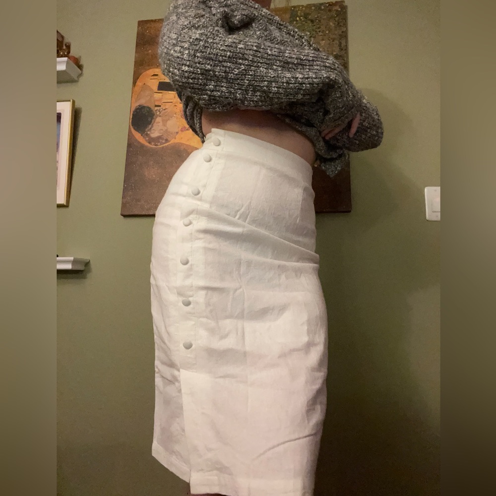 Linen skirt